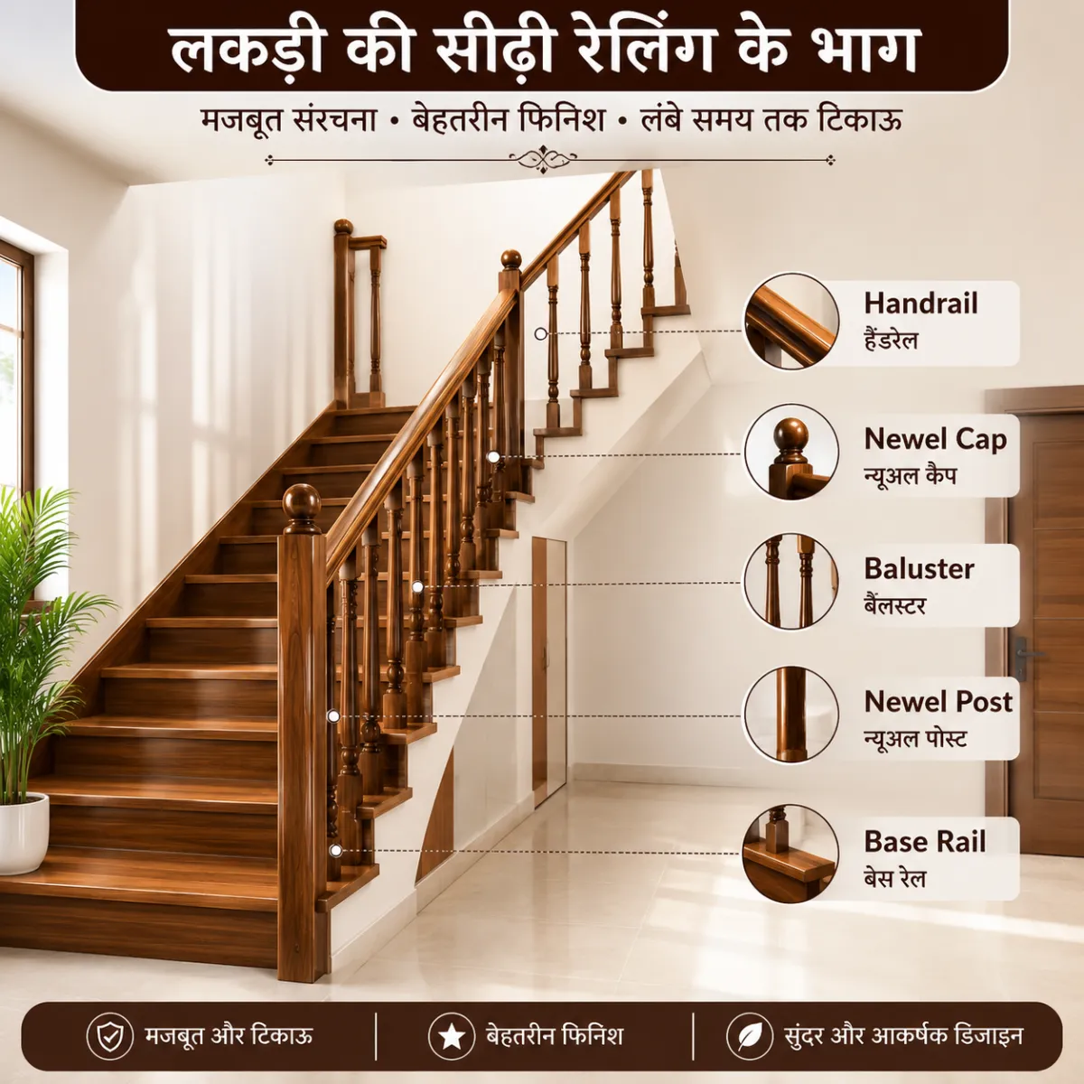 Wooden Railings